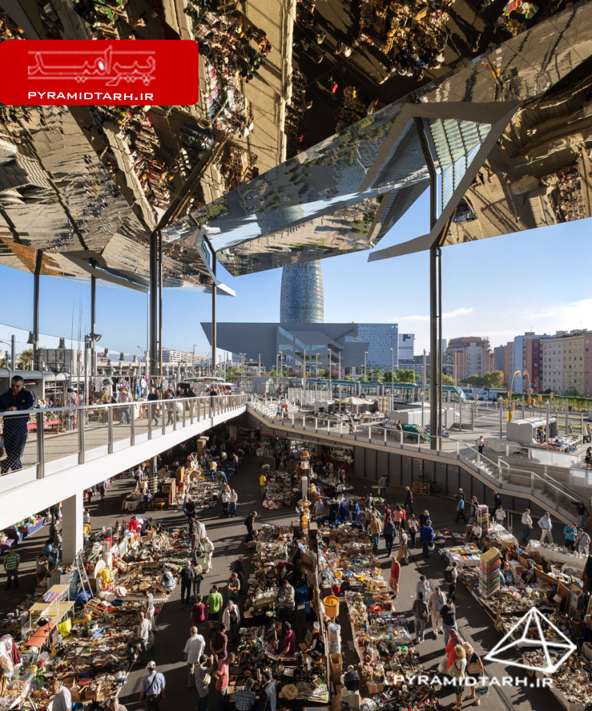 Encants Flea Markert in barcelona by B720 Arquitectura