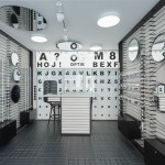 طراحی معماری داخلی فروشگاه عینک