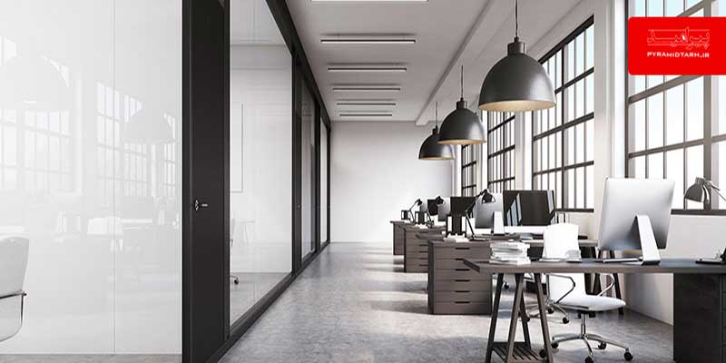 Execution of office interior decoration