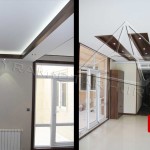 طراحی داخلی سقف با ام دی اف